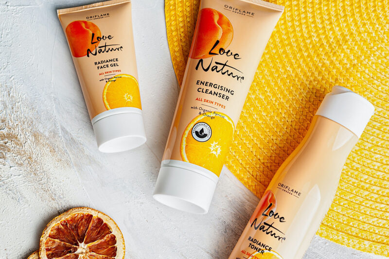 Make up yellow packaging